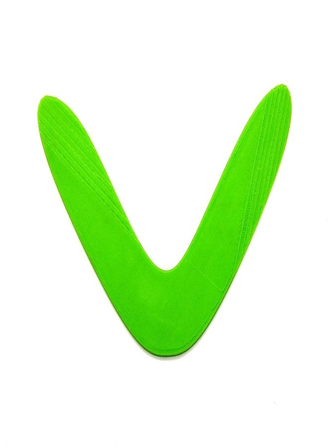 CERO ® 3D Printed Outdoor Plastic Boomerang for Kids, 4 to 15 Year Old Boy | Girls (Green PLA Plastic)